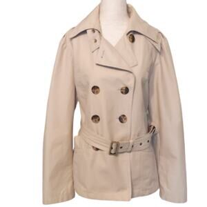 Jones New York Belted Raincoat/Jacket L